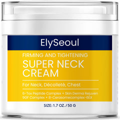 ElySeoul crema cuello botella: cuidado elegante para hidratación y firmeza potencial.