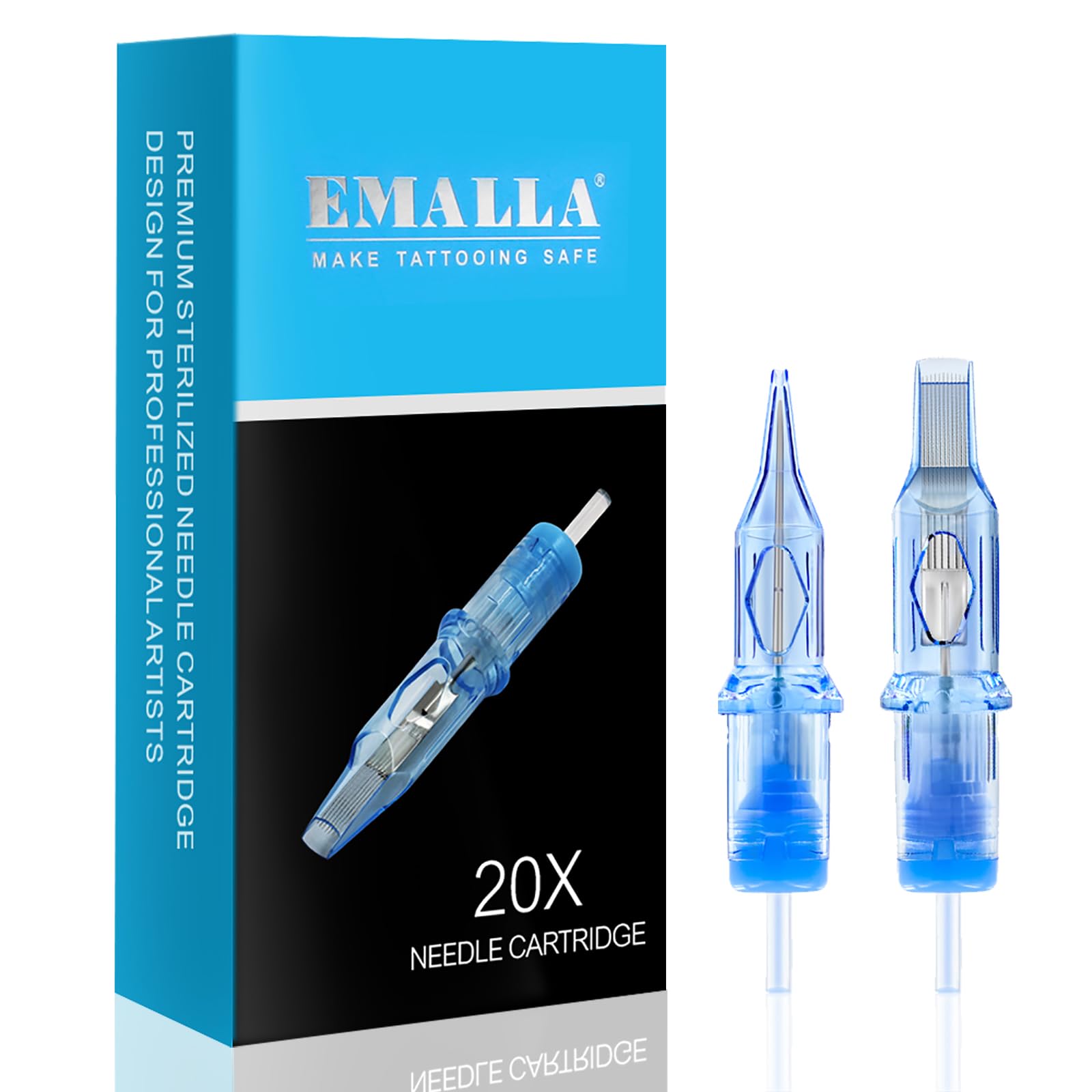 Emalla Eliot cartuchos 1003RLL para delineado preciso y uniforme.