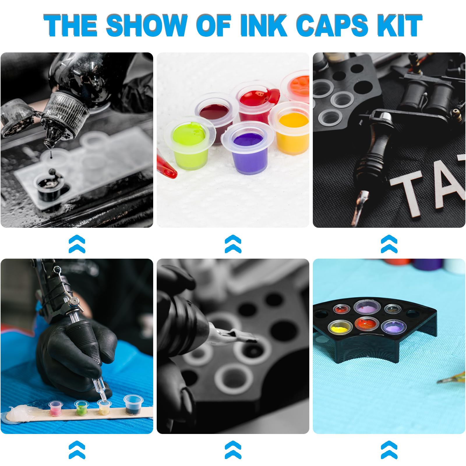 Kit profesional de tatuaje de Emalla, accesorio esencial.