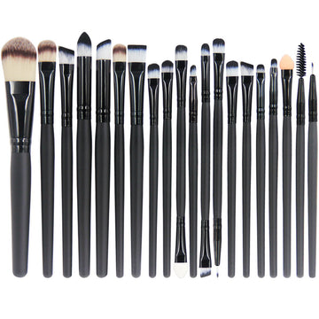 Conjunto de 20 brochas EmaxDesign para un acabado profesional en la cara.