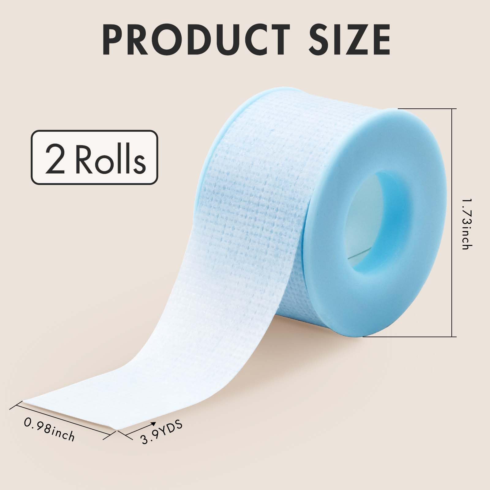 Embagol cinta para ojos, enfoque seguridad-hipoalergenica, diseñada para piel sensible.