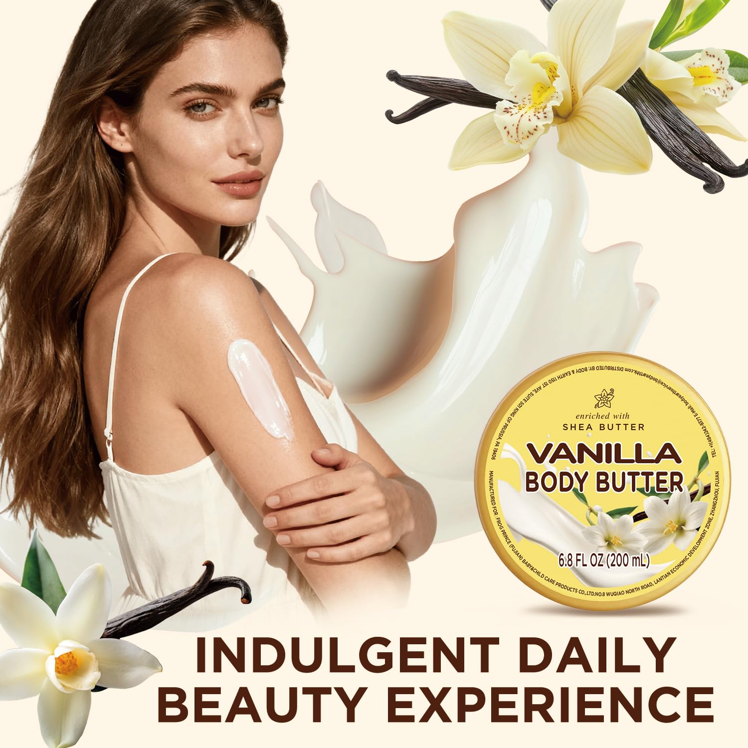 Embleaf Vanilla Body Butter, nutrición profunda gracias a la manteca de karité.