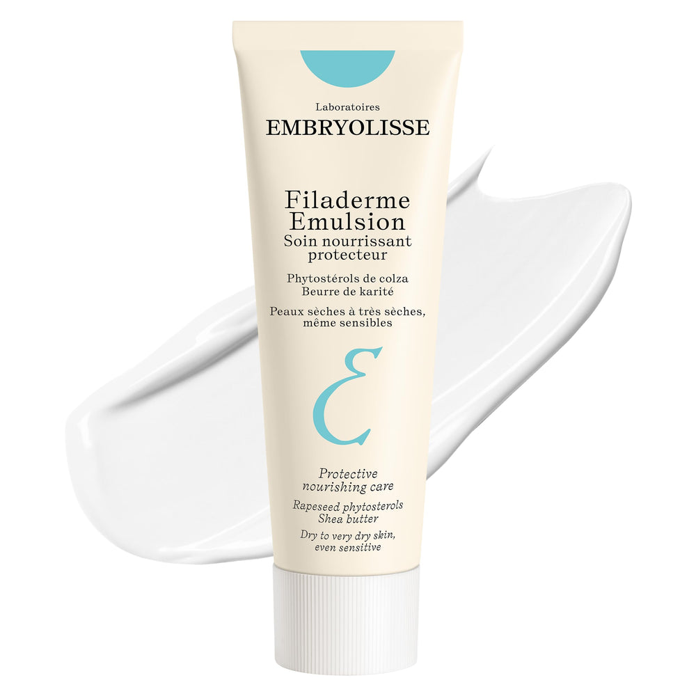 Embryolisse Filaderme Emulsion, botella de crema para hidratación profunda.