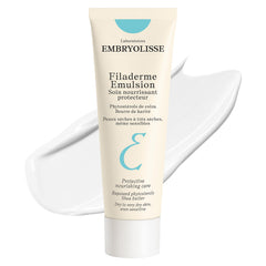 Embryolisse Filaderme Emulsion, botella de crema para hidratación profunda.