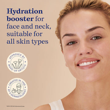 Aplicación suave de Hydra-Serum para piel grasa y mixta.