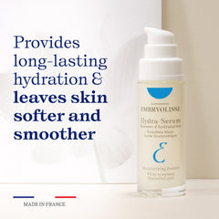 Textura ligera de Hydra-Serum que se absorbe rápidamente.