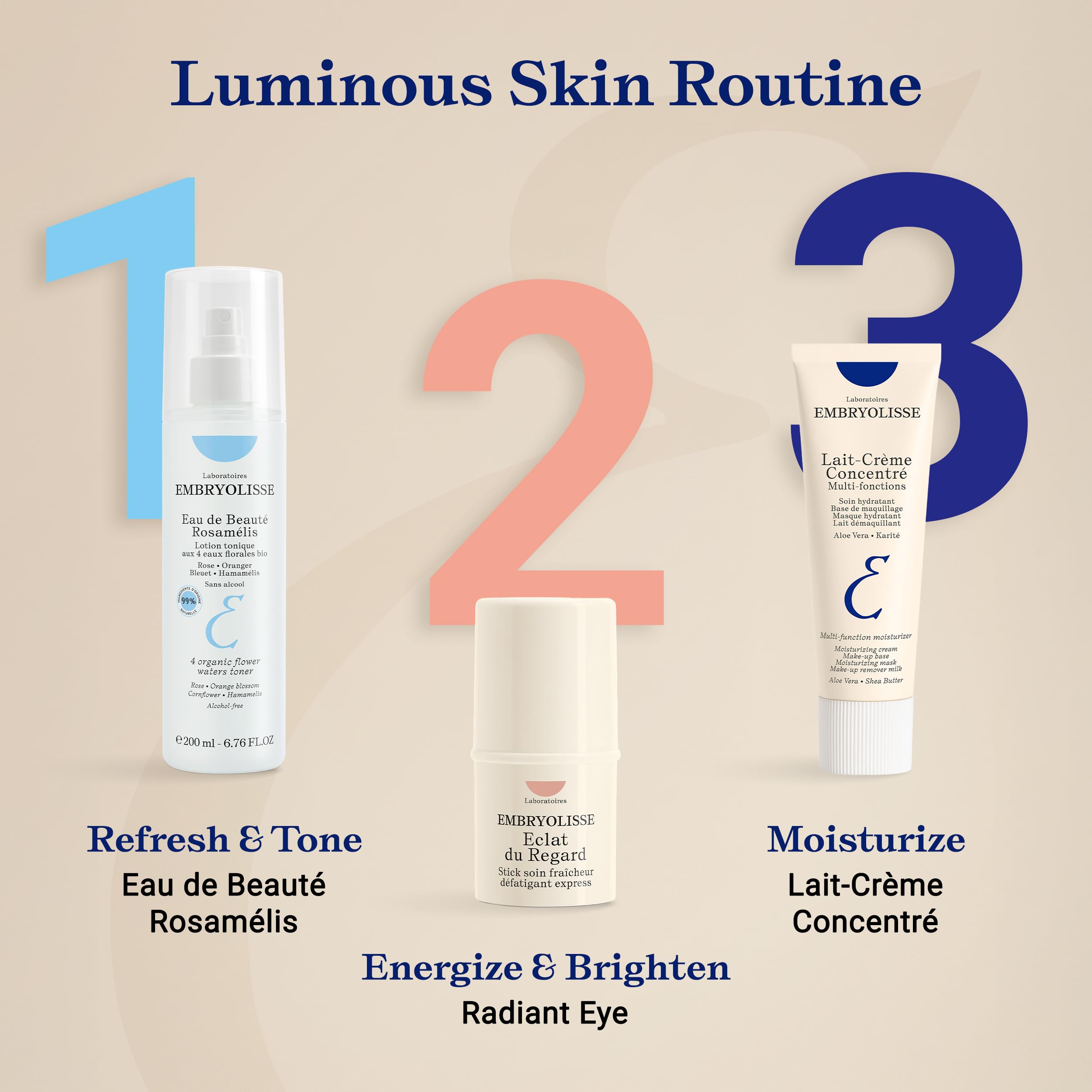 Embryolisse Lait-Crème Concentré - beurre de karité et aloe vera nourrissants.