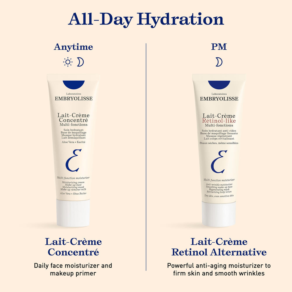 Embryolisse Lait-Crème Concentré unifica y suaviza la textura de la piel.