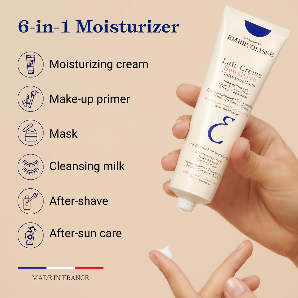 Embryolisse Lait Crème Sensitive: primer ligero para un maquillaje duradero.