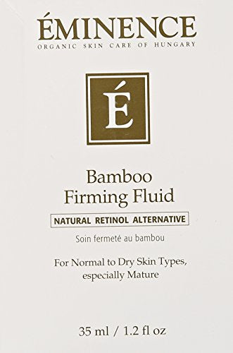 Textura cremosa del fluido de Eminence para una aplicación suave.