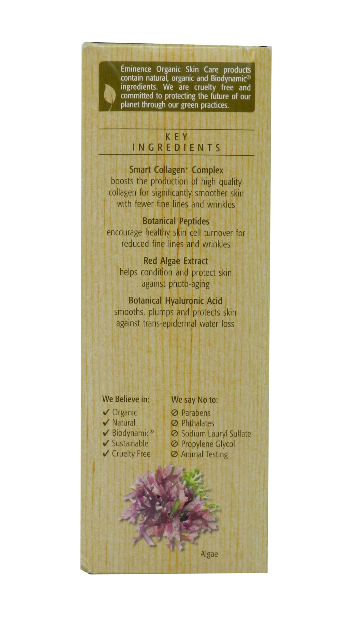 Eminence crema contorno ojos reduce ojeras y hinchazón de forma suave