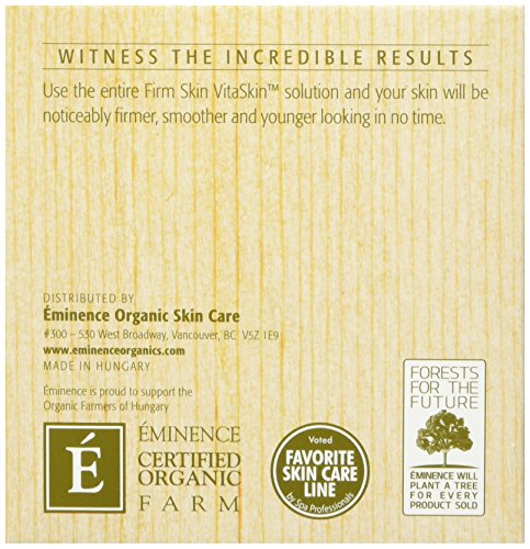 Envase de 59 ml de Eminence: formato compacto y lujoso.