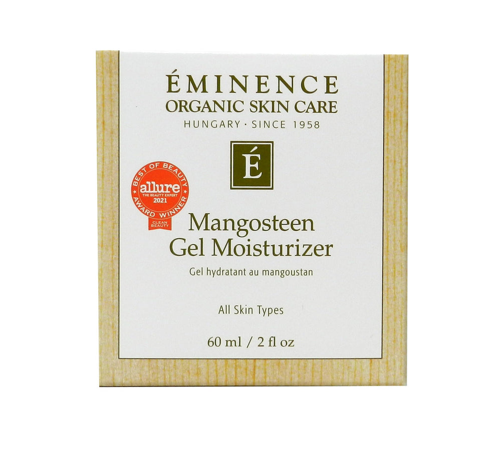 Eminence Mangosteen Gel: textura gel que se funde para acabado mate