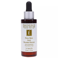 Application du sérum Eminence Acai Booster pour nourrir et lisser la peau.