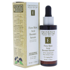 Sérum Eminence Acai Booster dans son flacon, peau plus ferme.