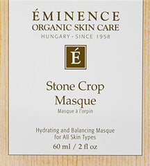Eminence Stone Crop Masque, textura cremosa para una experiencia de cuidado agradable.