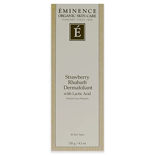 Dermafoliant Eminence, pellets exfoliantes visibles para limpieza suave.