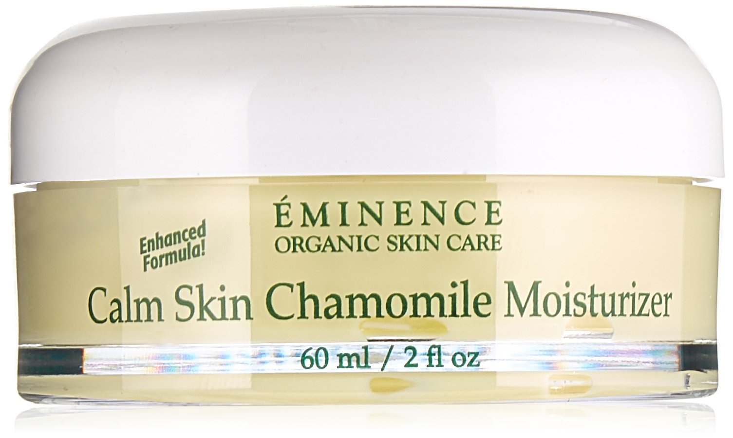 Eminence Vitaskin Calm Skin con manzanilla en frasco para piel calmada.