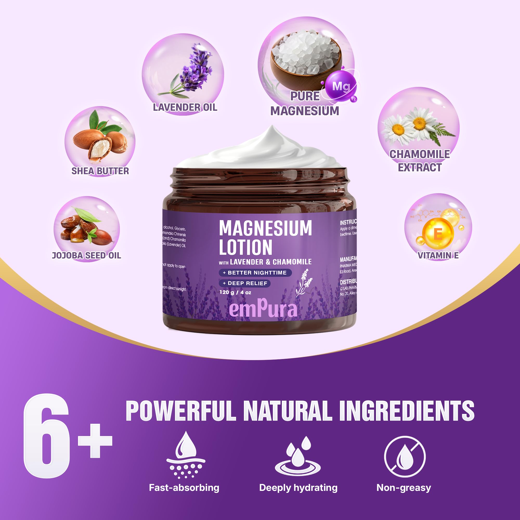 Empura relajacion noche lavanda manzanilla para dormir con calma