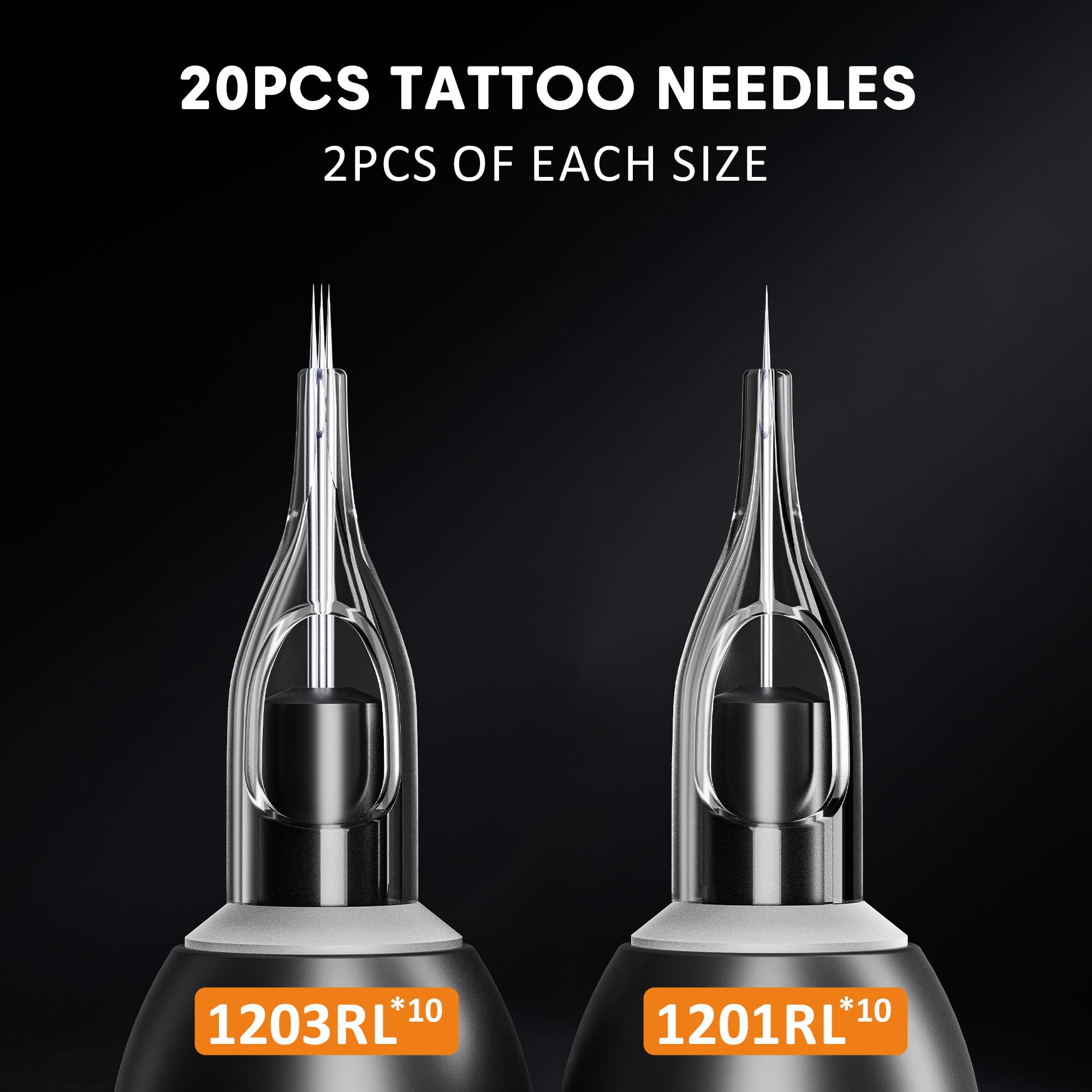 EMRICE Tattoo Gun Kit batería dual y carga Type-C para sesiones continuas.