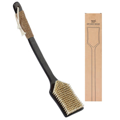EnamelEVO cepillo dorsal curvo de 17.7 pulgadas para exfoliación suave