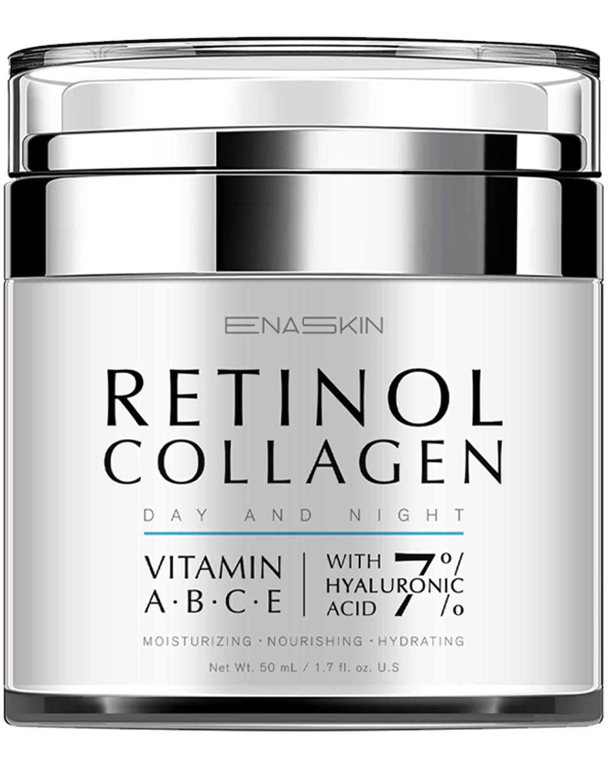 EnaSkin Crema Retinol para arrugas del rostro y cuello, posible suavizado de líneas.