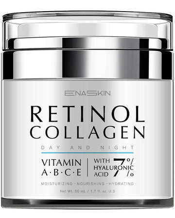 EnaSkin Crema Retinol para arrugas del rostro y cuello, posible suavizado de líneas.