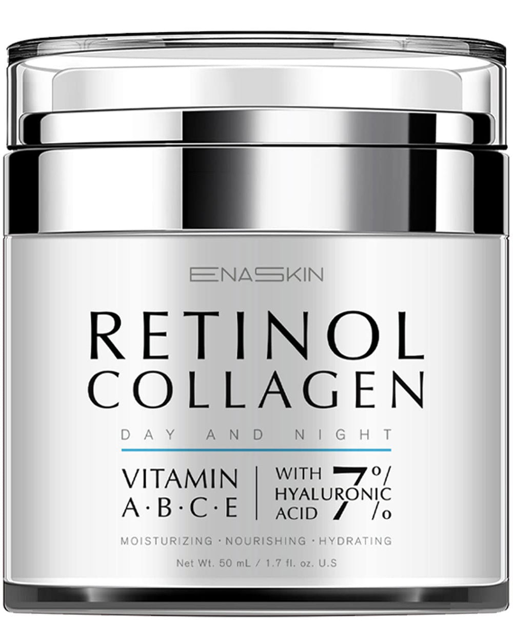 EnaSkin Crema Retinol para arrugas del rostro y cuello, posible suavizado de líneas.