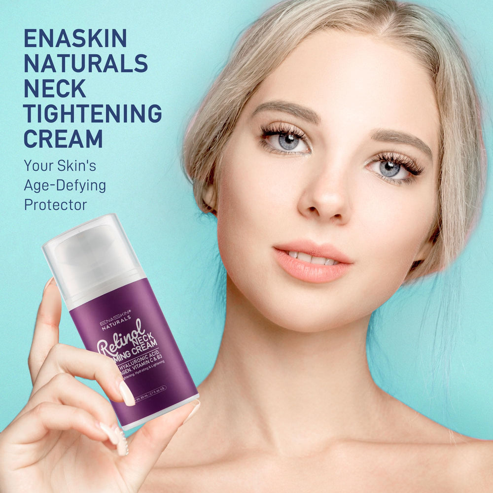 Design élégant et etiquette douce d'Enaskin Naturals.