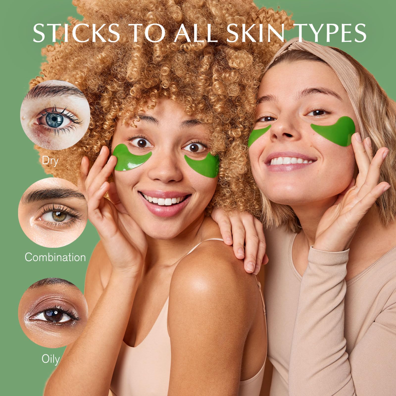 Efecto hidratante de Enaskin Naturals en la zona ocular.