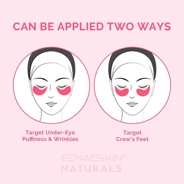 Parches de ojos Enaskin Naturals para fatiga y mirada más fresca