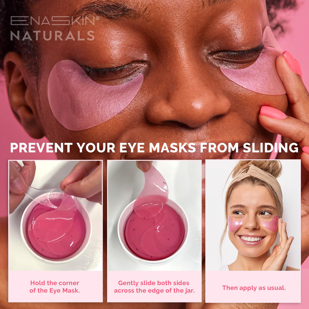 Parches para piel sensible de Enaskin Naturals, suaves e hidratantes.