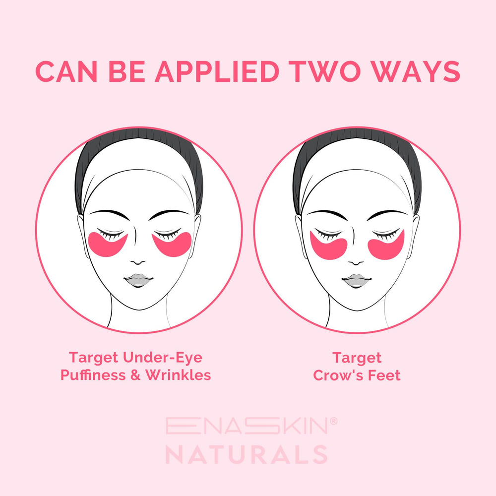 Tratamiento nocturno para ojos con Enaskin Naturals, hidrata y restaura suavemente.