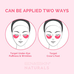 Tratamiento nocturno para ojos con Enaskin Naturals, hidrata y restaura suavemente.