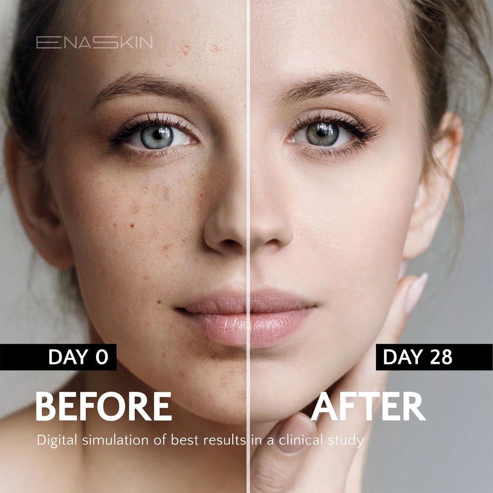 EnaSkin serum-brillo-cara potencia un aspecto radiante y cuidado diario.