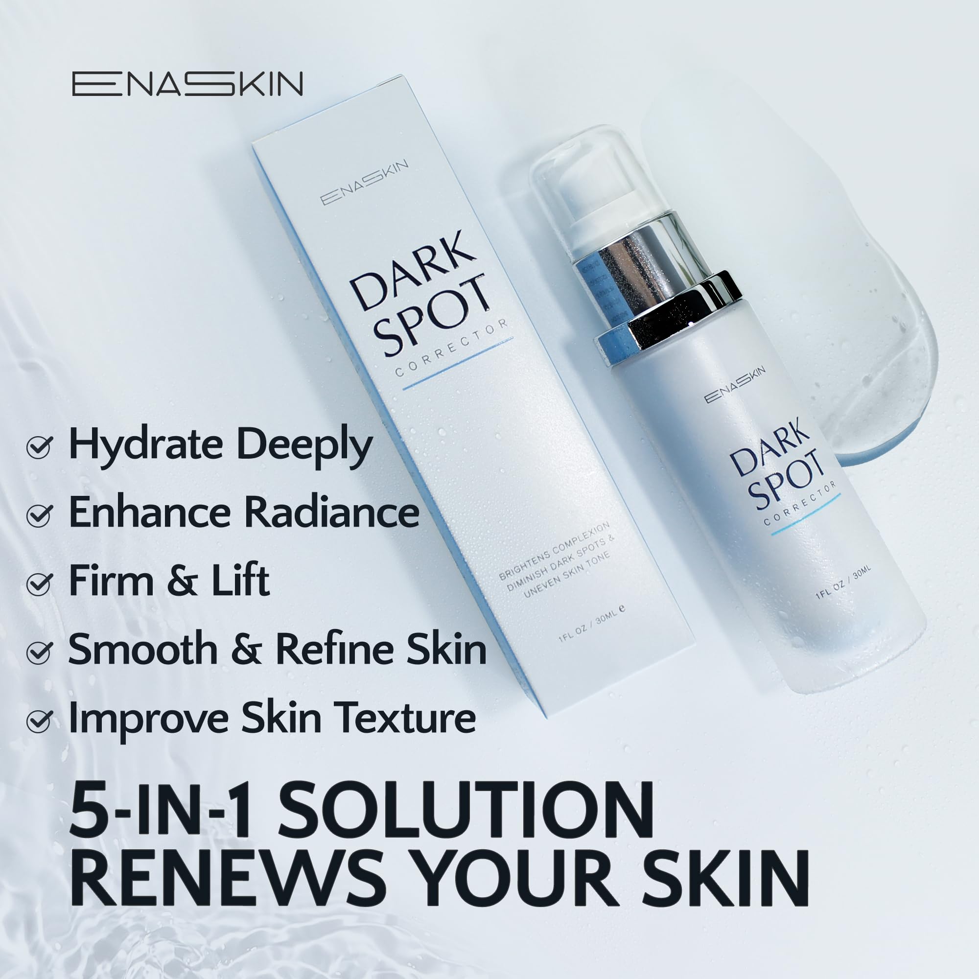 EnaSkin: serum con aplicador para rostro, aplicación suave