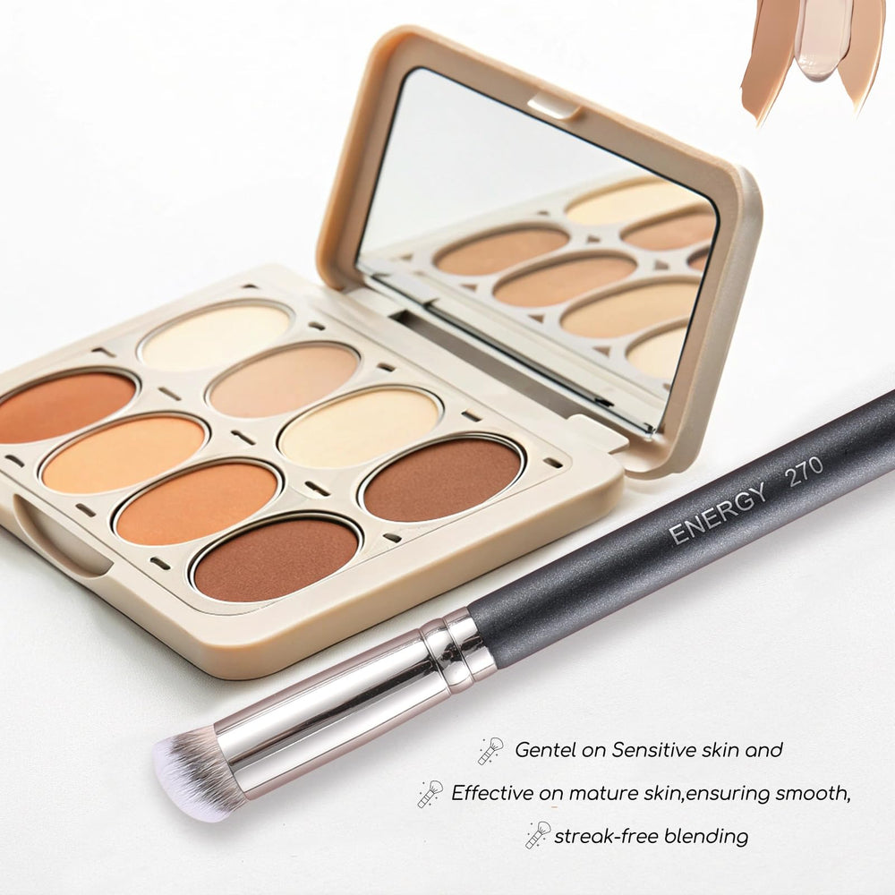 Pincel ENERGY 270 mini para corrector, cobertura puntual alrededor de ojos.