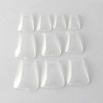 Puntas enforten pato cristal claras para un acabado natural y duradero.