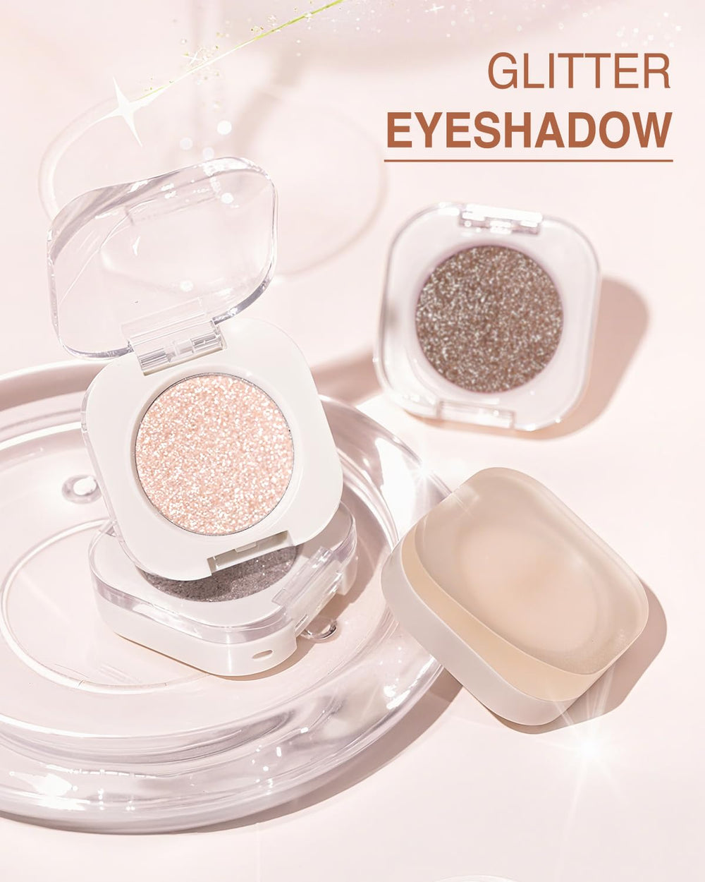Enfuntins Glitter Eyeshadow Single: destellos finos para looks glam o diarios.