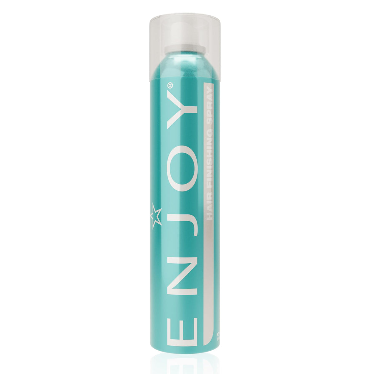 Enjoy finalizador para cabello: botella visible, acabado rápido, volumen y brillo.
