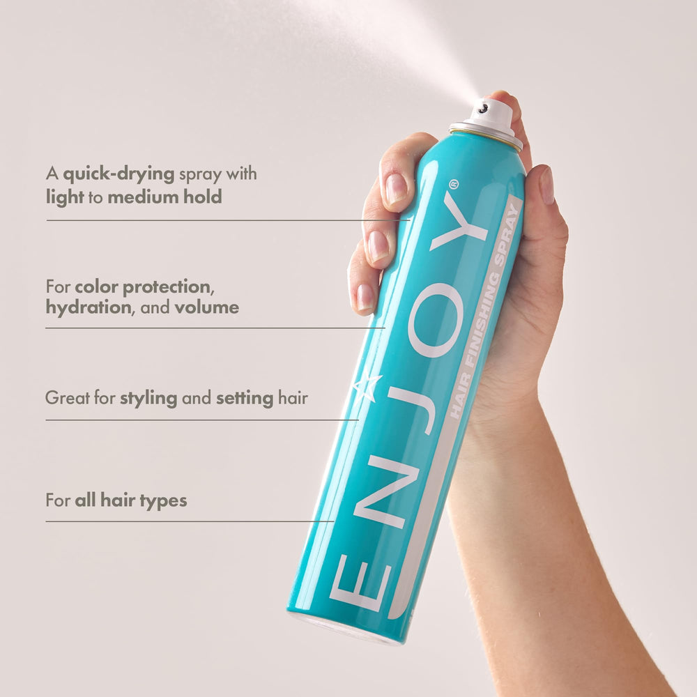 Enjoy control flexible: atomizador para fijación que permite movimiento sin peso.