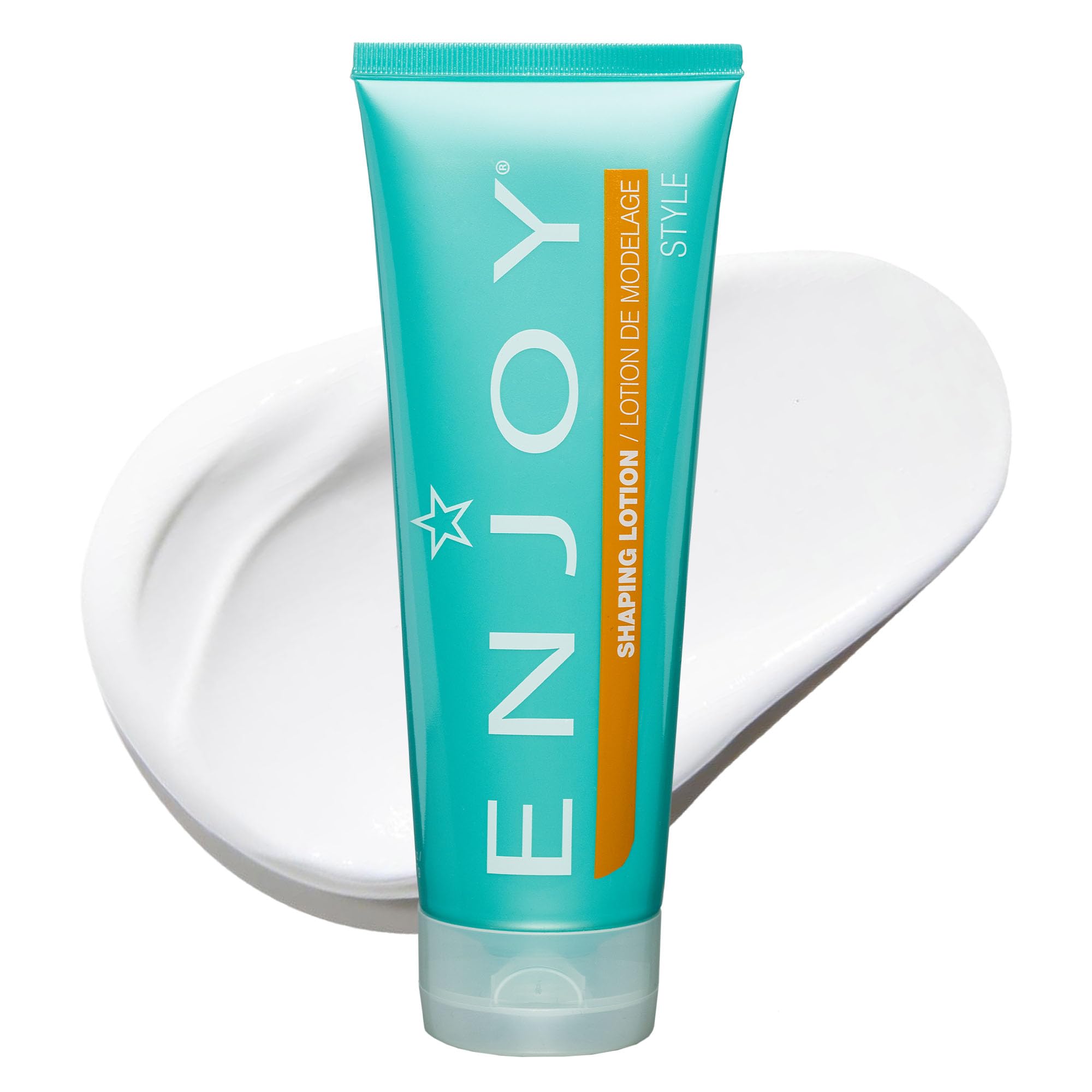 Enjoy Crème coiffage pour boucles, définition légère et brillance.