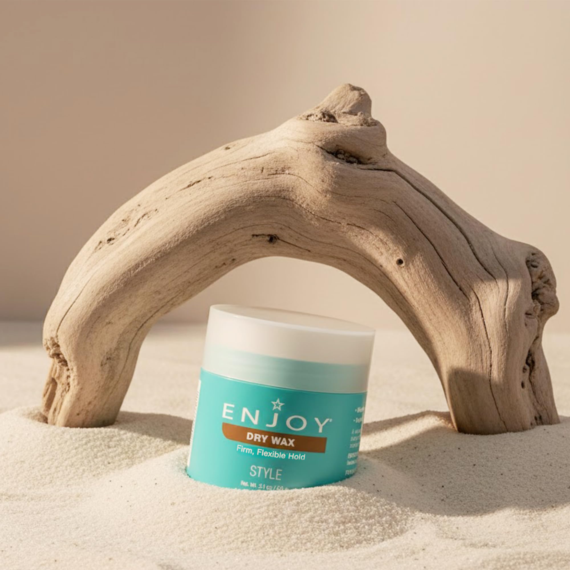 Fragancia sutil de Enjoy Dry Wax para una experiencia agradable.