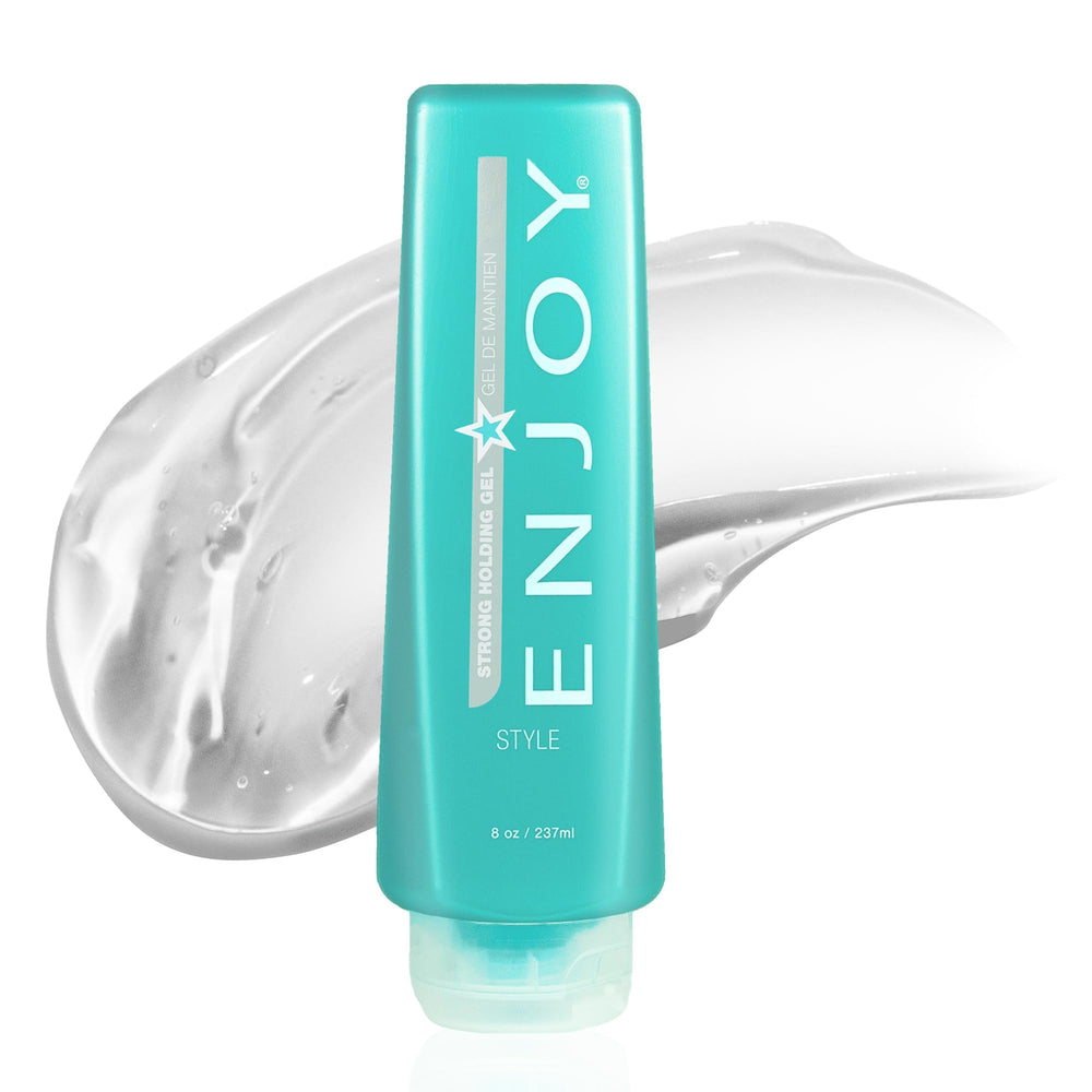 Enjoy gel fijación media fuerte para estilos versátiles y duraderos