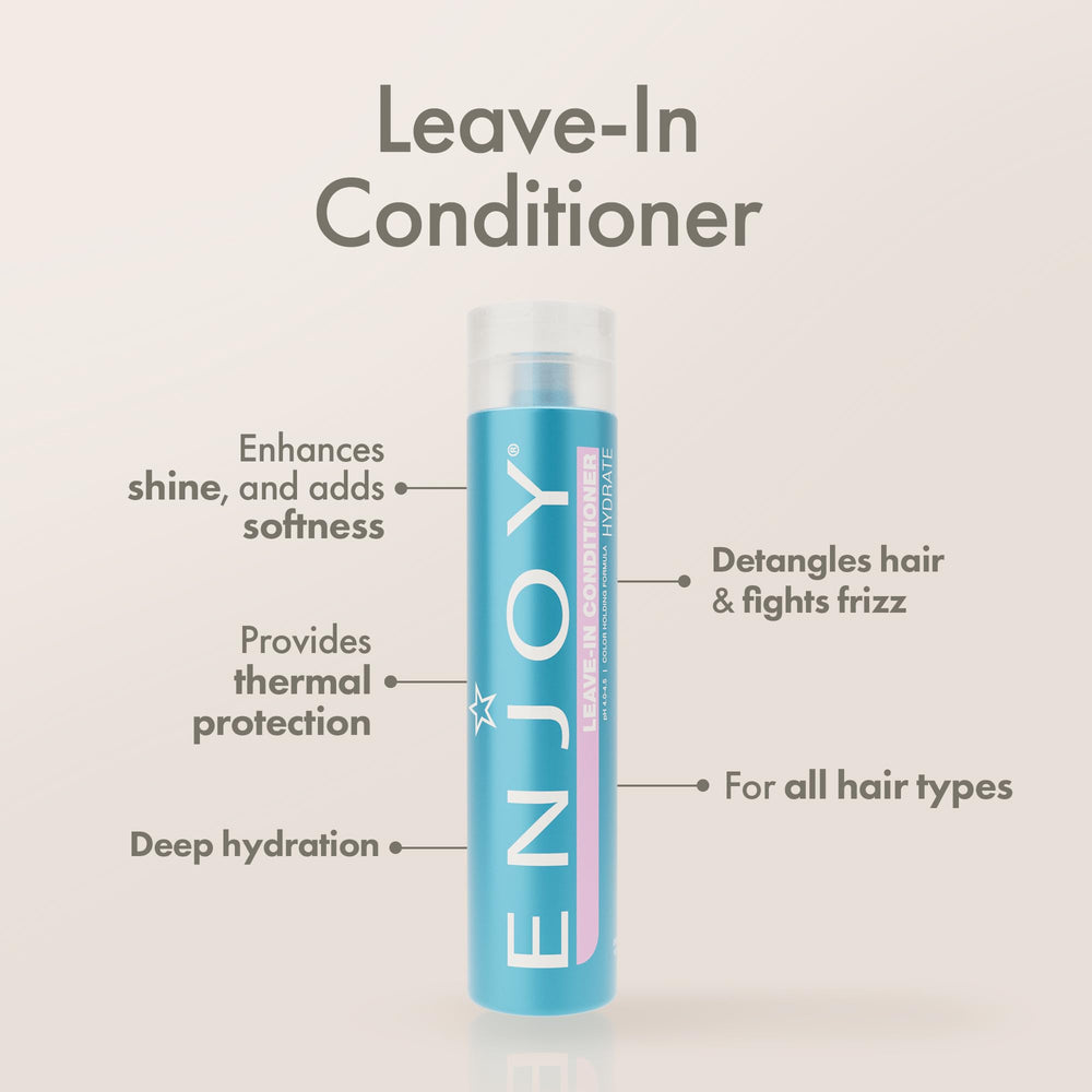 Enjoy Hydrate Application Cheveux Mouillés, démêlage rapide sans casse.
