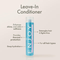 Enjoy Hydrate Application Cheveux Mouillés, démêlage rapide sans casse.