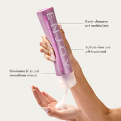 Texture crème soyeuse du Enjoy Luxury Conditioner prête à démêler