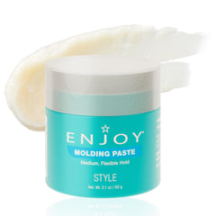 Enjoy Molding Paste muestra textura flexible para movimiento natural.