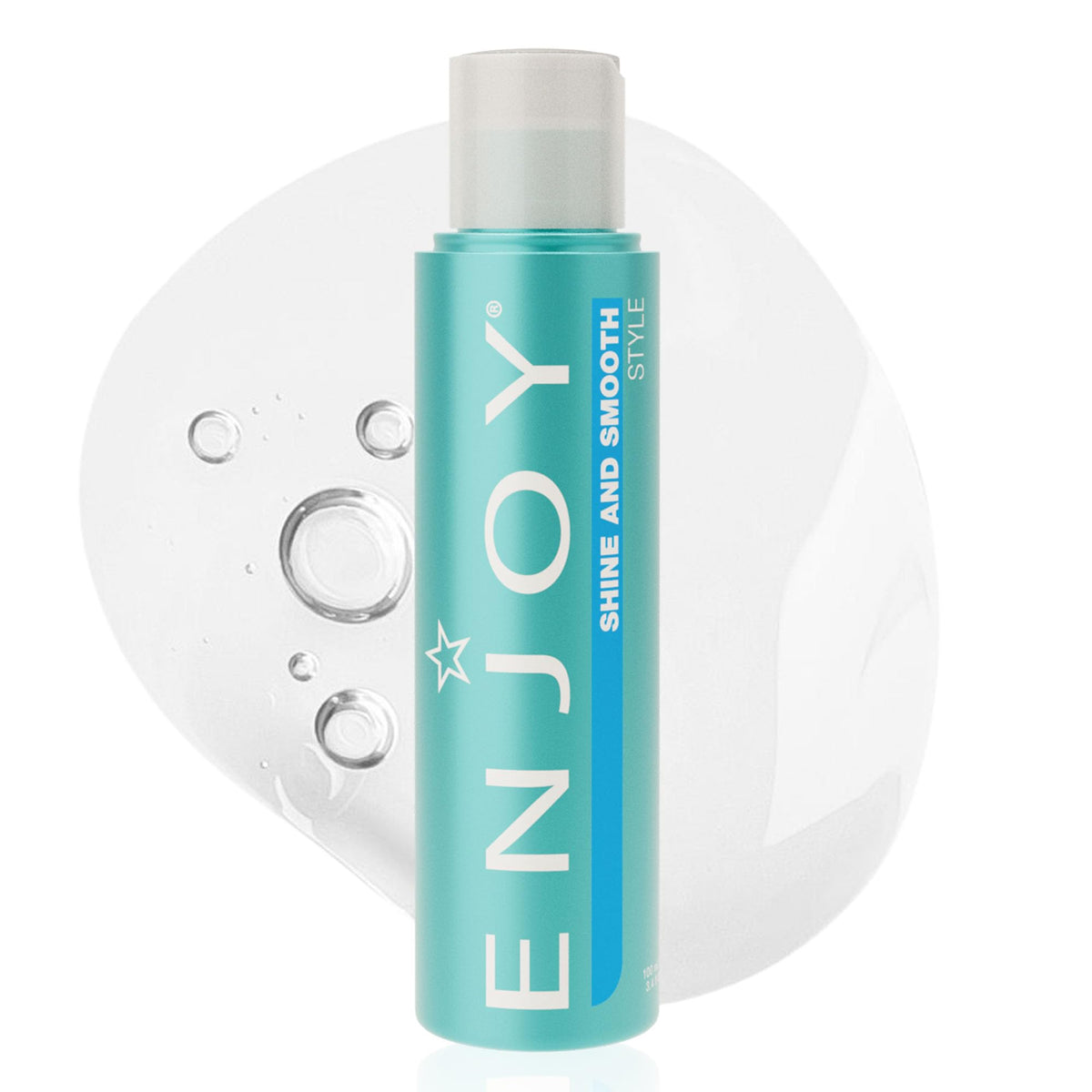 Enjoy Shine & Smooth frizz-control en botella, evita frizz y aporta brillo.