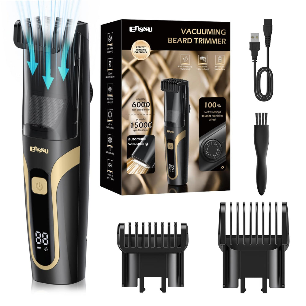 ENSSU cortadora de barba frontal, diseño ergonómico para un recorte preciso.